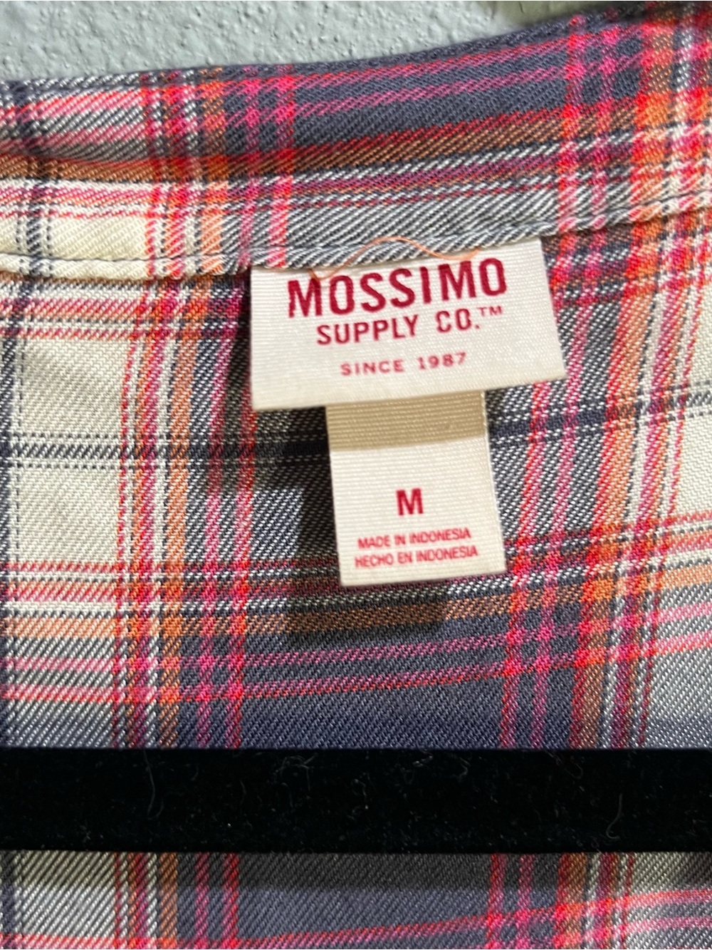 Plaid Ruffle-Front Button Shirt - Picture 3 of 6